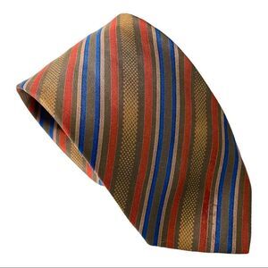 Giorgio Armani Vintage Stripe Silk Neck Tie